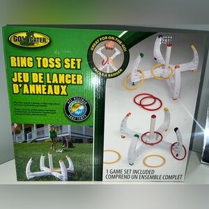 Ring Toss Set - White and Red